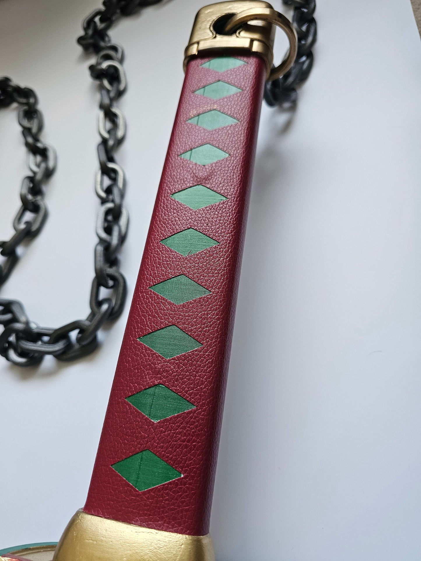 Tengen swords Demon Slayer - Set of 2 + Chains cosplay prop
