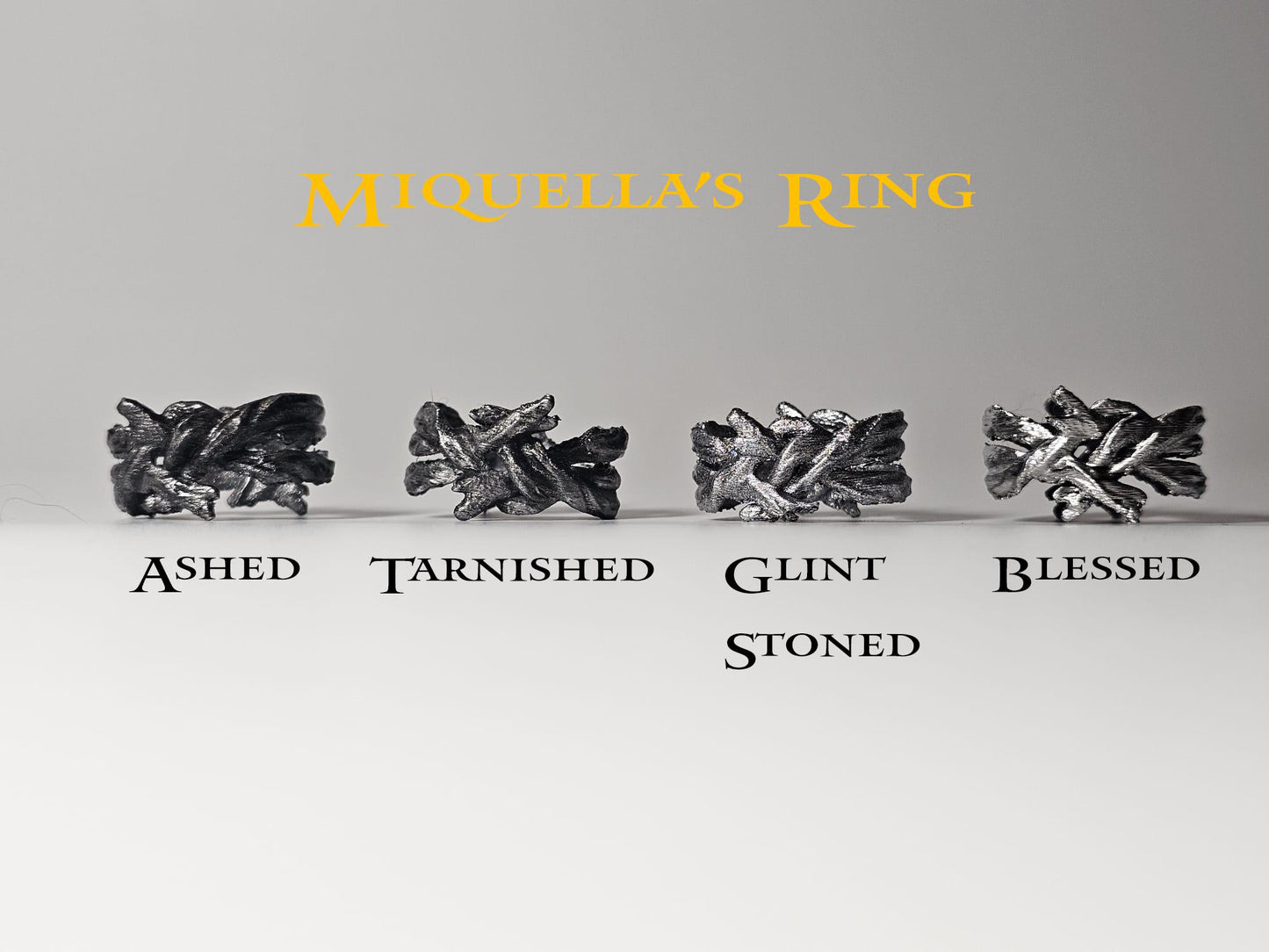 Miquella's Ring - Elden Ring (made of plastic - multiple color variantions) cosplay