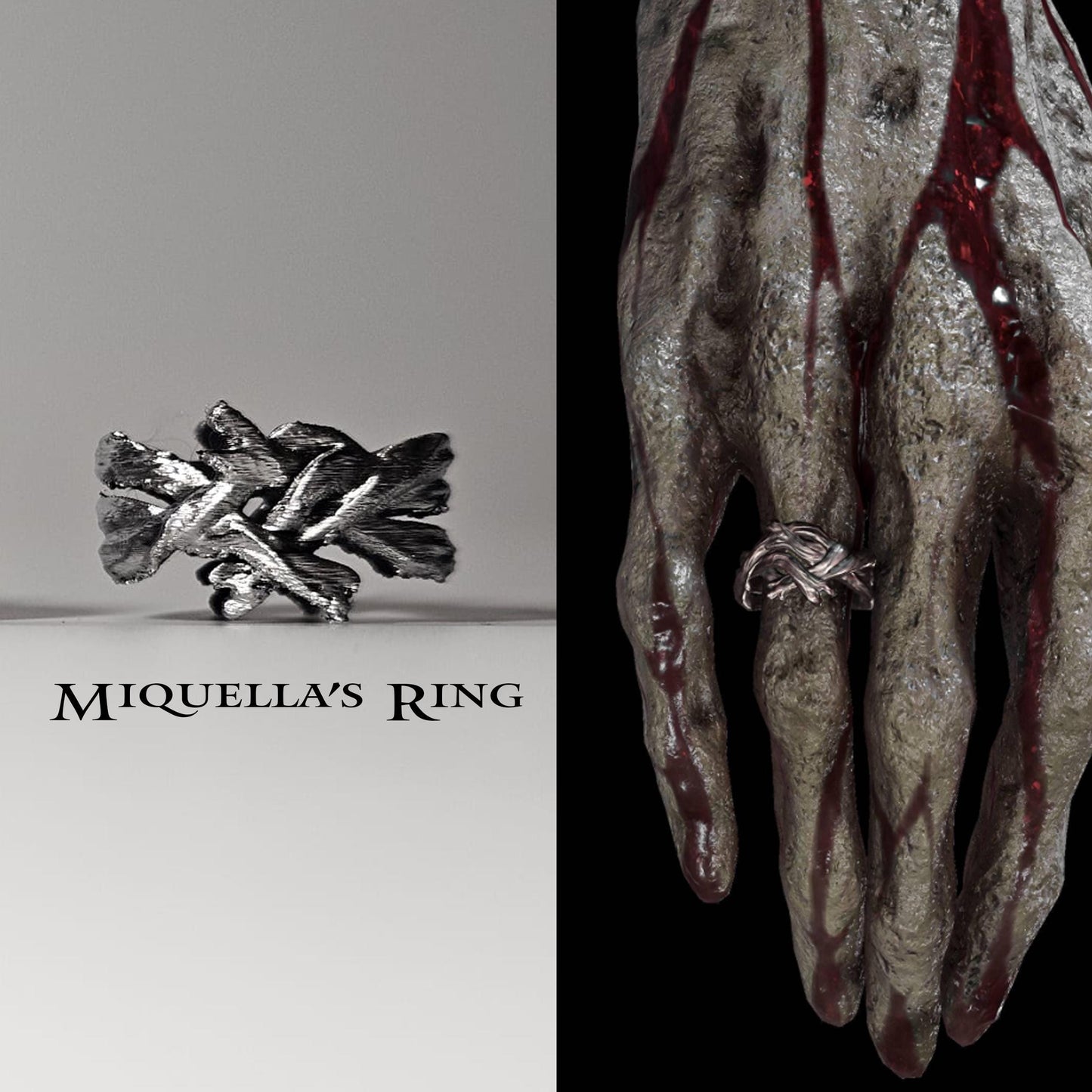 Miquella's Ring - Elden Ring (made of plastic - multiple color variantions) cosplay