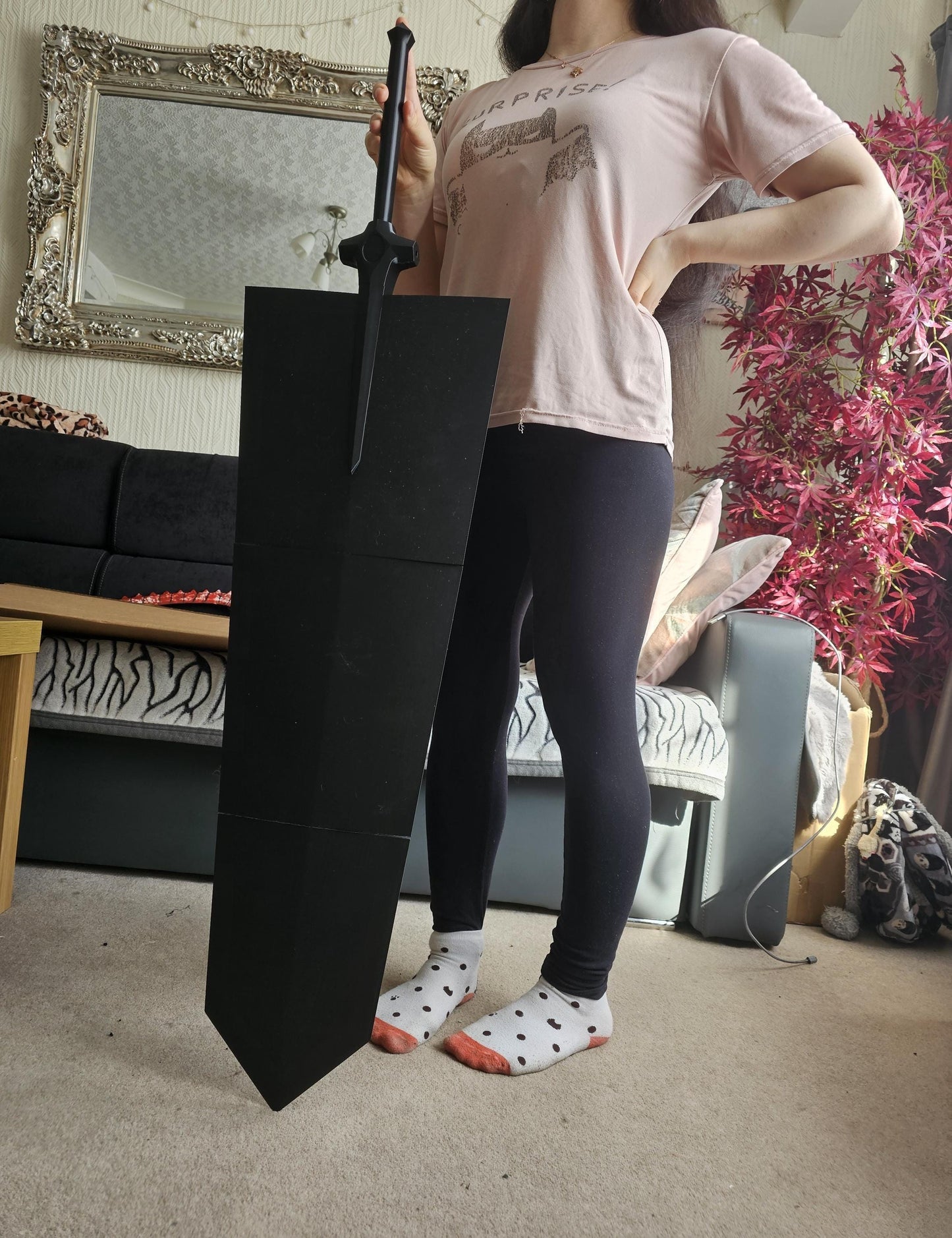 Demon sword cosplay prop
