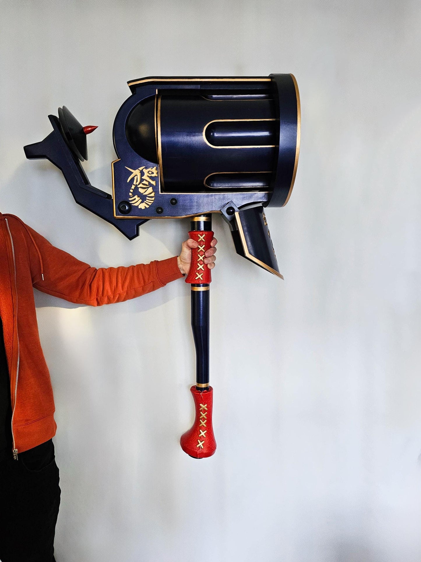Monster Hunter Imperial Gunhammer cosplay prop