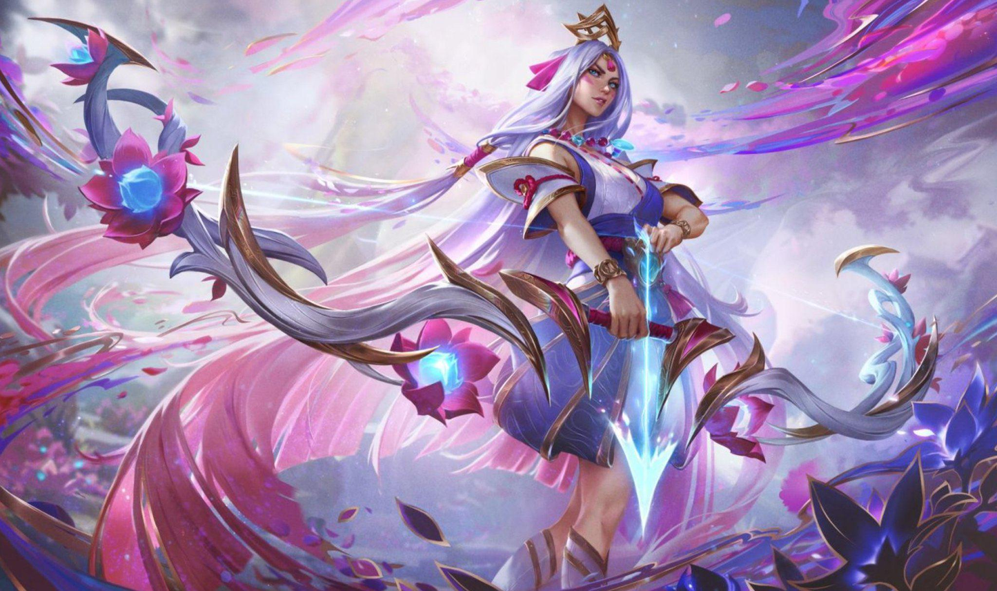 Spirit Blossom Ashe Bow commission