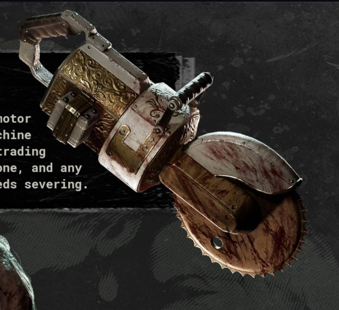 Pre-order Otto and Aroraa hand saw from Outlast trials
