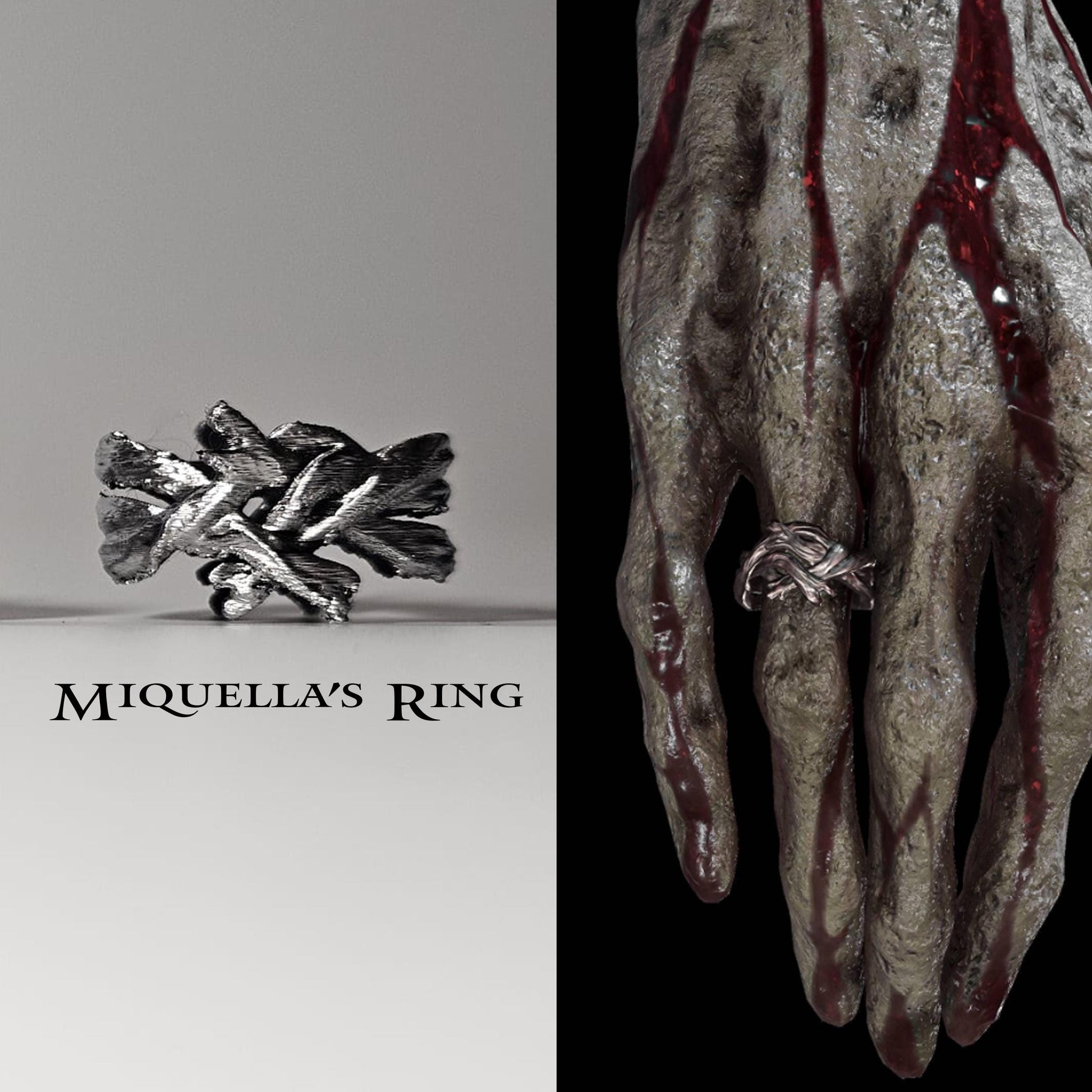 Miquella's Ring - Elden Ring (made of plastic - multiple color variantions) cosplay