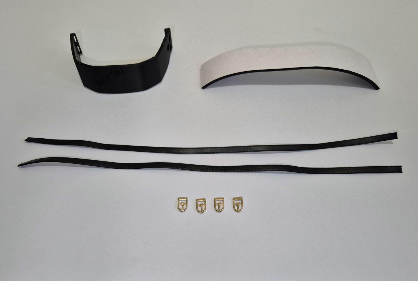 Sol Badguy headband from Guilty Gears Cosplay prop with leather straps, adjustable