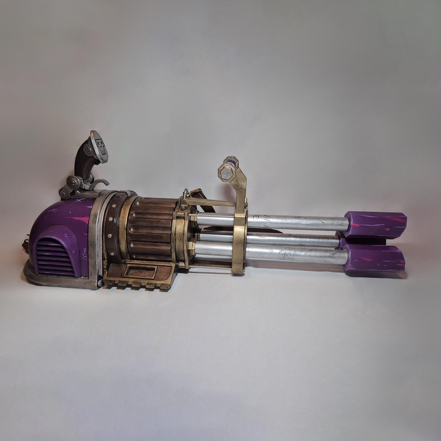 Jinx Pow Pow from Arcane/League of Legends machine gun Cosplay prop with spinning motor