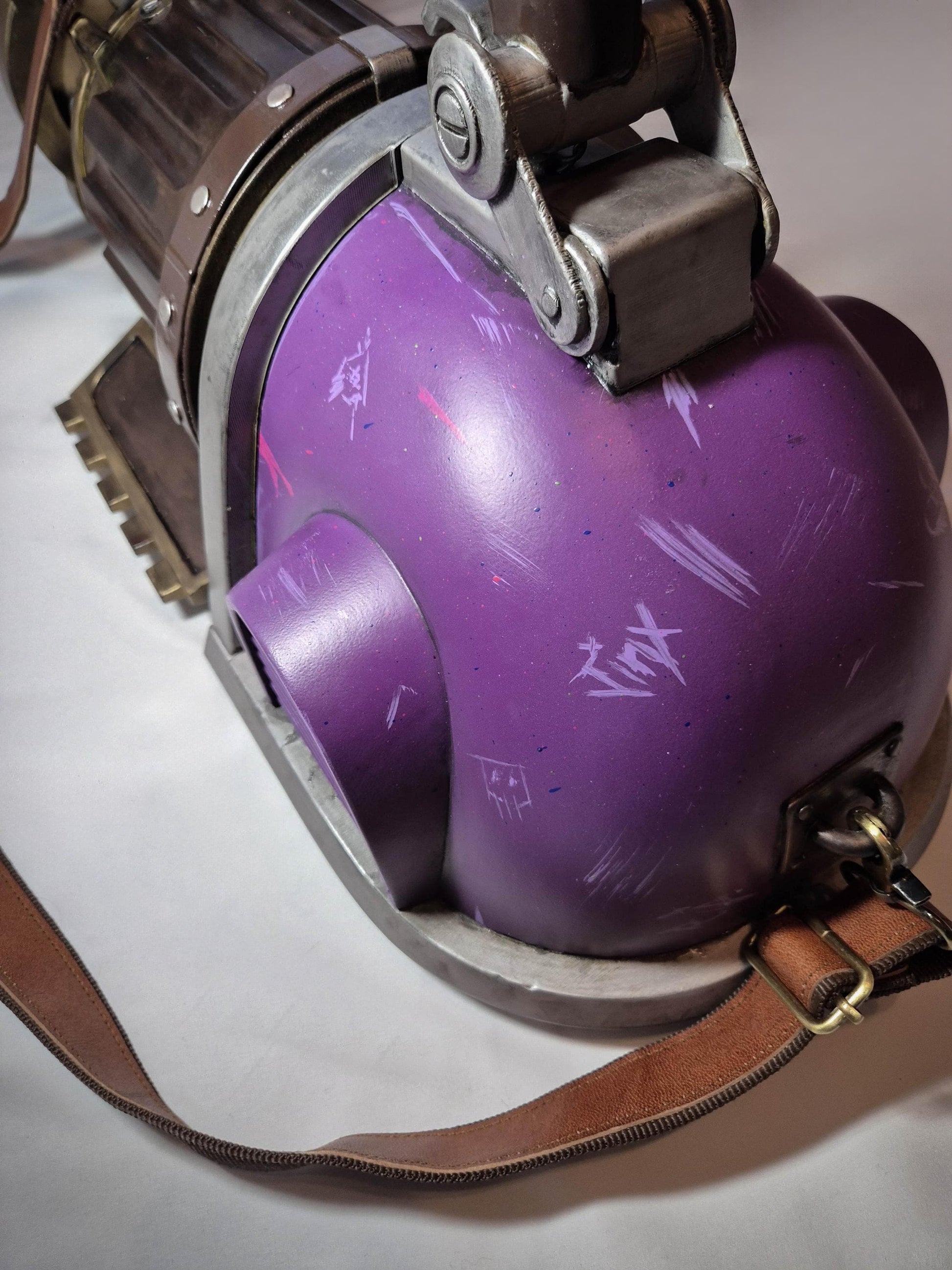 Jinx Pow Pow from Arcane/League of Legends machine gun Cosplay prop with spinning motor