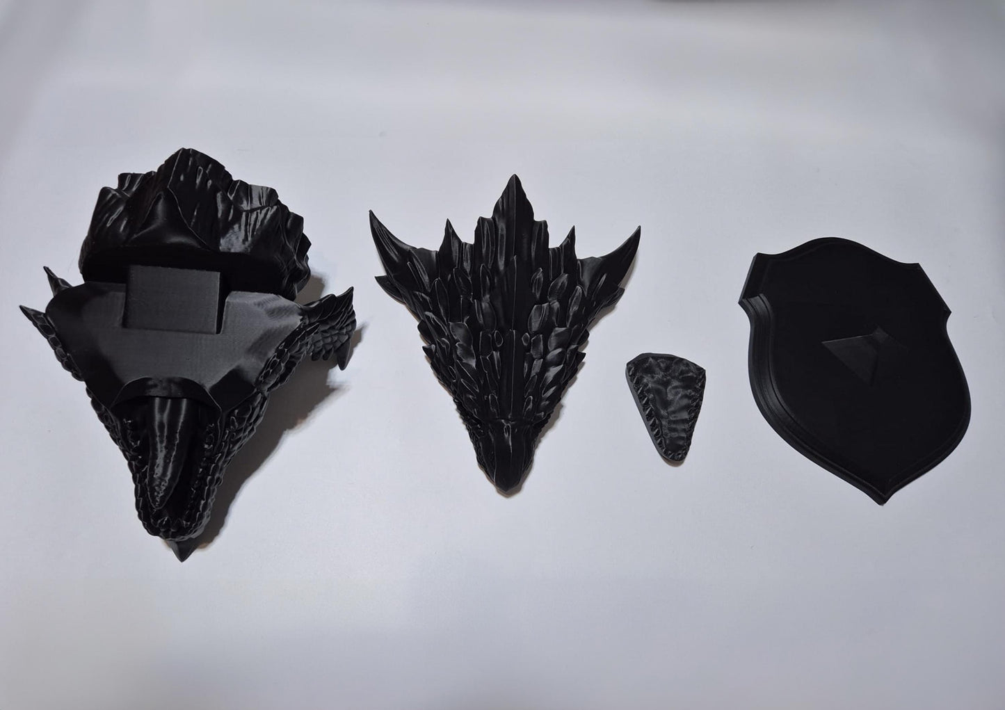 Large Rathalos Head Wall Mount from Monster Hunter Wilds hand painted