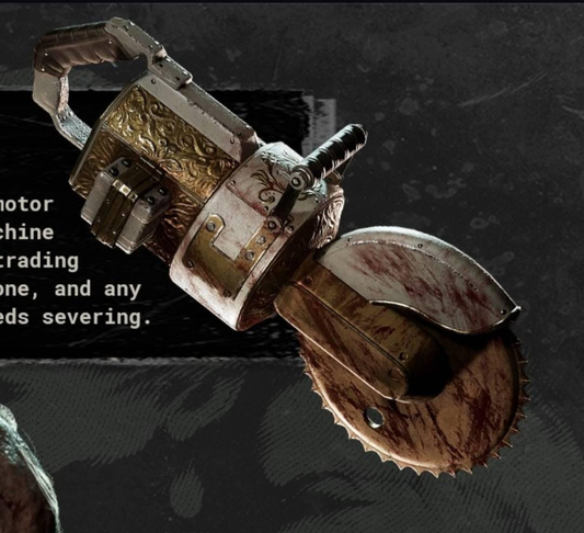 Pre-order Otto and Aroraa hand saw from Outlast trials